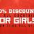 Ladies get 50% Discount on all Cocktails