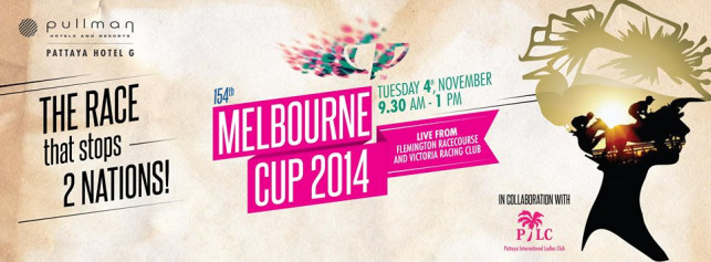 Melbourne Cup 2014 @ Pullman Pattaya Hotel G. Tuesday 4th November