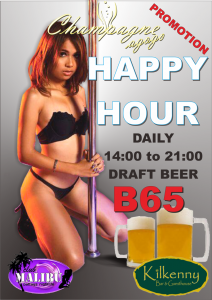 Champagne Draft Beer Promotion